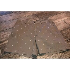 Men's‎ Amazon Essentials Anchors Khaki Beige Shorts Size 38